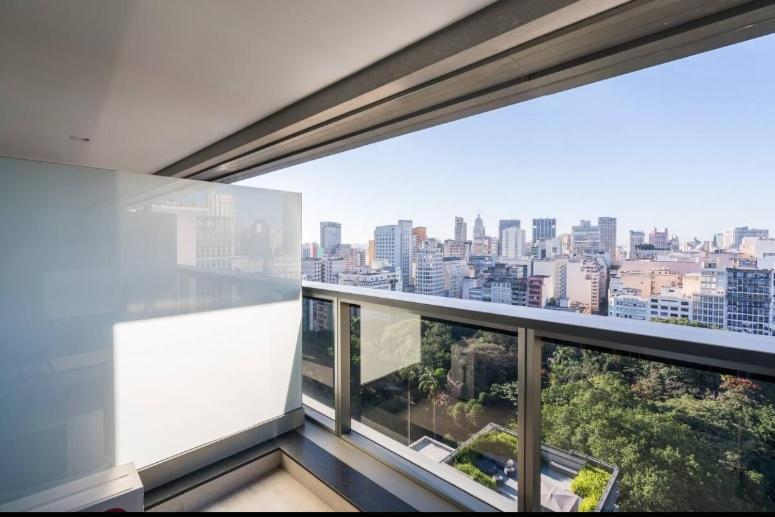 Apartamento Studio Vista Para Cidade São Paulo Exterior foto