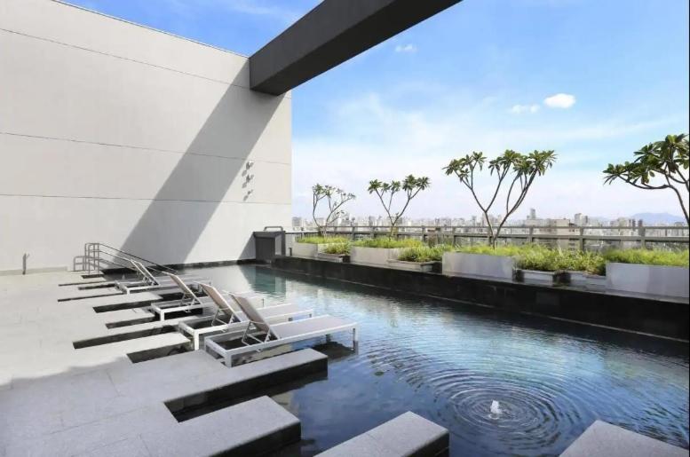Apartamento Studio Vista Para Cidade São Paulo Exterior foto