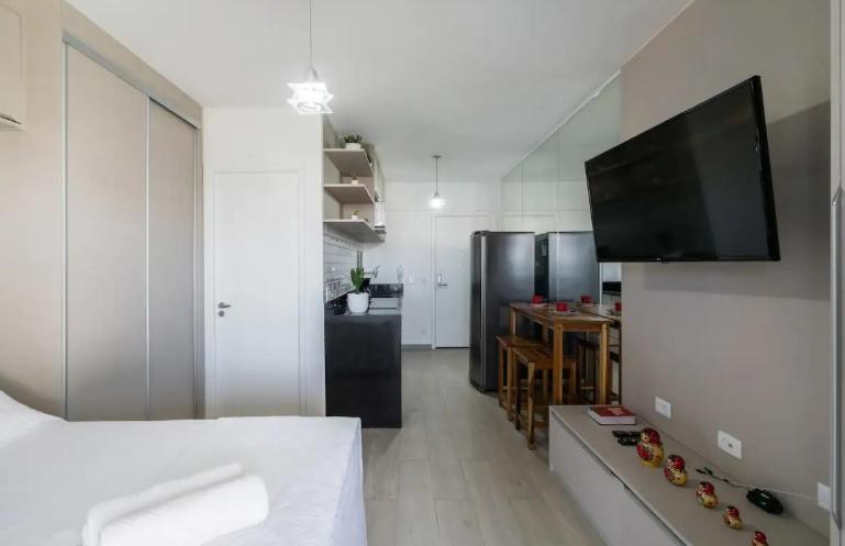 Apartamento Studio Vista Para Cidade São Paulo Exterior foto