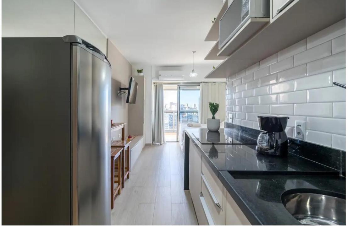 Apartamento Studio Vista Para Cidade São Paulo Exterior foto